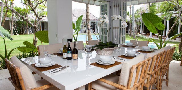 Villa The Cotton House, Zona de comedor